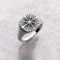 Signet Star Elegance Ring