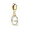 金メッキアルファベット Charm