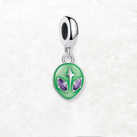 Alien Head Charm
