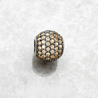 Champagne Zircon Karma Bead