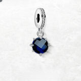 진한 블루 스톤 Charm