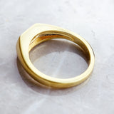 Signet Ring Vintage Star