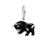 黒いエナメルの闘牛 Charm