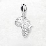 African Pendant Charm