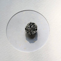 Black Love Knot Charm Bead