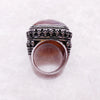 Tiger Eye＆Skull Ring