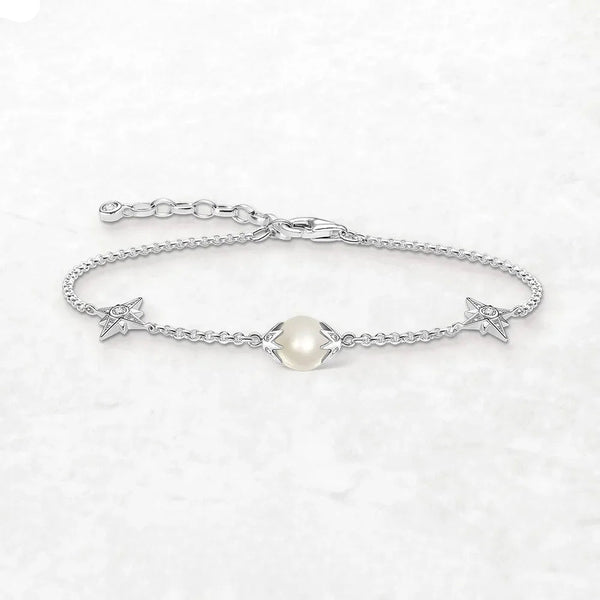 Pulsera de perla cósmica