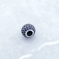 Black Crystal Bead