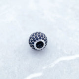 Black Crystal Bead