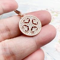 로즈 골드 장식 Charm