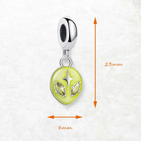 Alien Head Charm