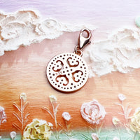 로즈 골드 장식 Charm