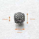 Bead de escorpión negro