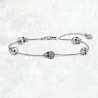 Feminine Skulls Bracelet