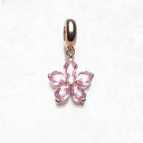 ピンクの花 Charm