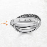 Anillo de infinito de amor