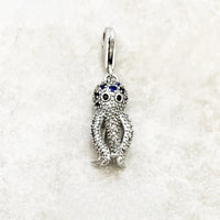 파란색 문어 Charm