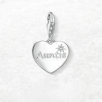 Auntie Heart Charm