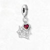 スパイダーのウェブと心 Charm
