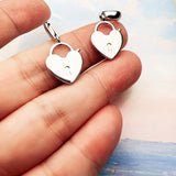 잠금 하트 자물쇠 Charm