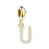 金メッキアルファベット Charm