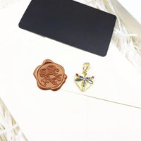 다색 잠자리 심장 Charm