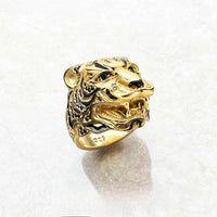 Golden Tiger Rebel Ring