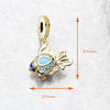 カラフルな魚の金 Charm