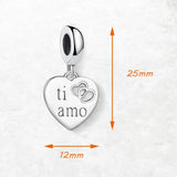 Ti Amo 하트 Charm