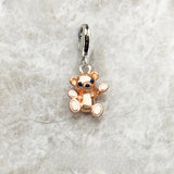 로즈 테디 베어 Charm