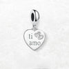Ti Amo Heart Charm