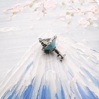 Blue Cocktail Charm