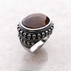 Tiger Eye＆Skull Ring