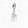 キーでロックします Charm ペンダント