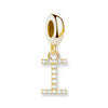 金メッキアルファベット Charm
