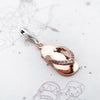 ローズゴールドフリップフロップ Charm