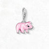 ピンクの豚 Charm ペンダント