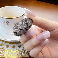 Maori Tattoo Ornament Ring