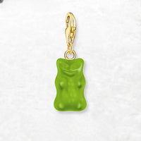 דוב ג'לי מצופה זהב Charm