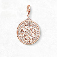로즈 골드 장식 Charm