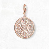 로즈 골드 장식 Charm