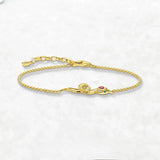Pulsera de serpiente colorida