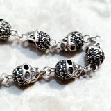 Pulsera de fachada de cráneo