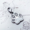 足の印刷 Charm