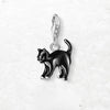 黒猫のぶら下がり Charm