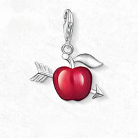 Apple Arrow Charm