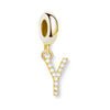 金メッキアルファベット Charm