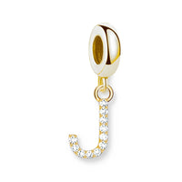 אלפבית מצופה זהב Charm