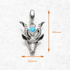 青いアンテロープ Charm