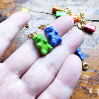 דוב ג'לי מצופה זהב Charm